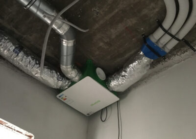 Duco ventilatie C+ in een renovatie (appartementen)