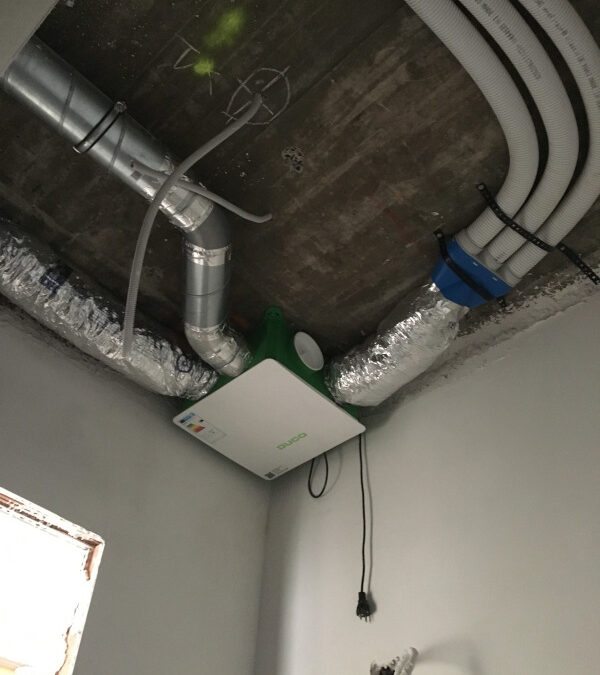 Duco ventilatie C+ in een renovatie (appartementen)